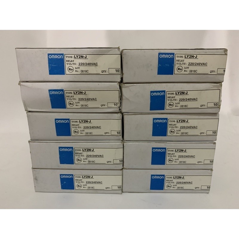 Omron intermediate รีเลย์ 8 ขา, 14 ขา LY2N-J, LY4N-J AC200/220V, DC24V