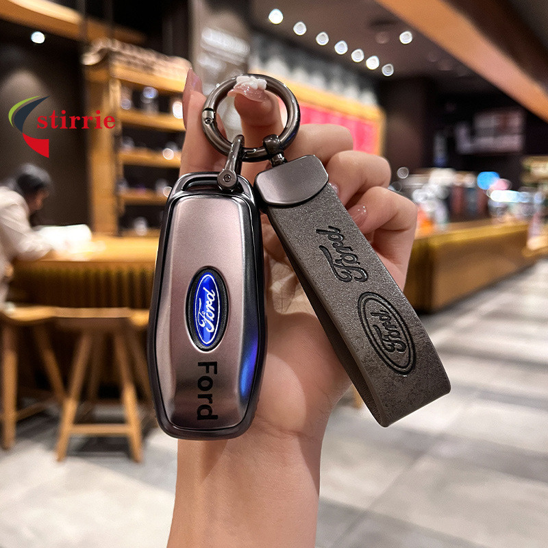 Ford รถ Remote Key สําหรับ Ford Fiesta/Focus/Ecosport MK2 Fiesta Mondeo Galaxy Falcon Territory Ranger ฝาครอบพวงกุญแจอุปกรณ์เสริม