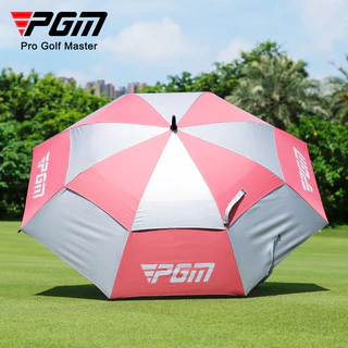 PGM YS003 ร่มกอล์ฟสองชั้นสวมทนฝนวัสดุไฟเบอร์กลาสกันฝนฤดูใบไม้ผลิฤดูร้อนอัตโนมัติ / คู่มือ