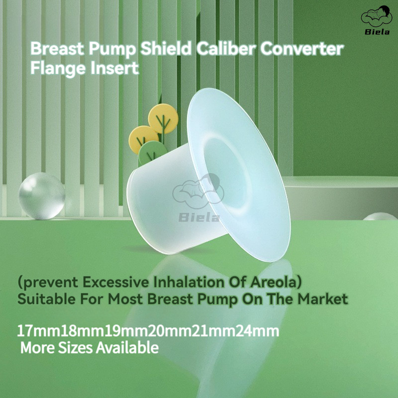 [ใหม่]Flange Insert Calibre Converter Breast Pump Parts ขนาดเปลี่ยนลดวัสดุเกรดอาหาร BPA Free