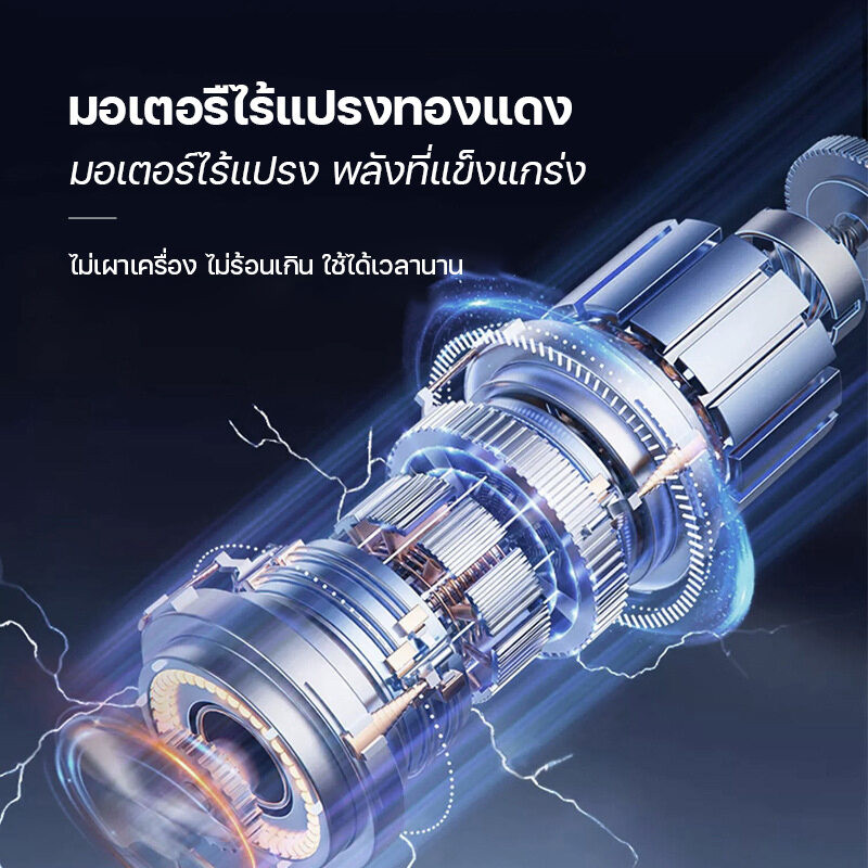 21V เครื่องฉีดน้ำแรงดันสูง ปืนฉีดน้ำแรงดันสูง ปื่นฉีดล้างรถไร้สาย เหมาะสำหรับล้างรถ ชลประทานการเกษตร ล้างพื้น ฯลฯ - รูปที่ 4
