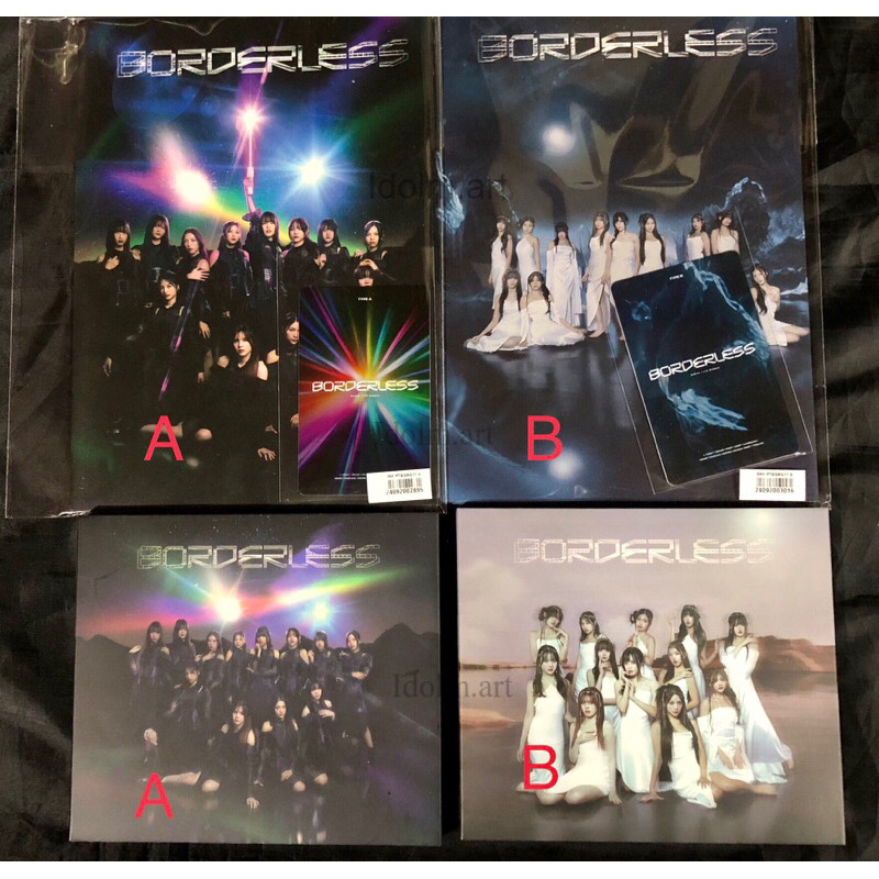 CD Photobook BNK48 Borderless ทั้งมีไทป์ A B ยังไม่แกะ มีรูปสุ่ม แกะแล้ว ไม่มีรู