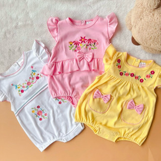 (ร้านไทย)บอดี้สูทรอมเปอร์ ชุดเด็กผู้หญิง ลูกสาวลายการ์ตูน สำ…