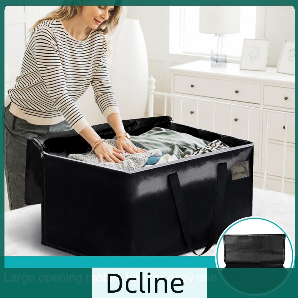 90l Moving Bags Heavy Duty Moving Boxes Folding Storage Bags Moving Supplies [Dcline.th]
