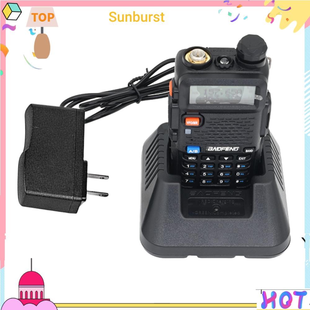 เครื่องส่งรับวิทยุมือถือ UV-5R 136-174MHz & 400-520MHz 5W วิทยุสองทางแบบ Dual Band [Sunburst11.th]