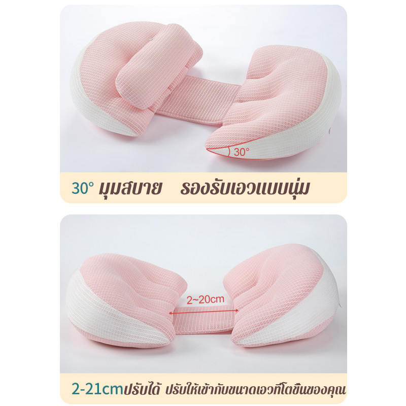 COD หมอนคนท้อง บรรเทาอาการปวดหลัง เบาะรองรับเอว คลายความปวดเมื่อย หมอนรองครรภ์รูปตัว U - รูปที่ 4