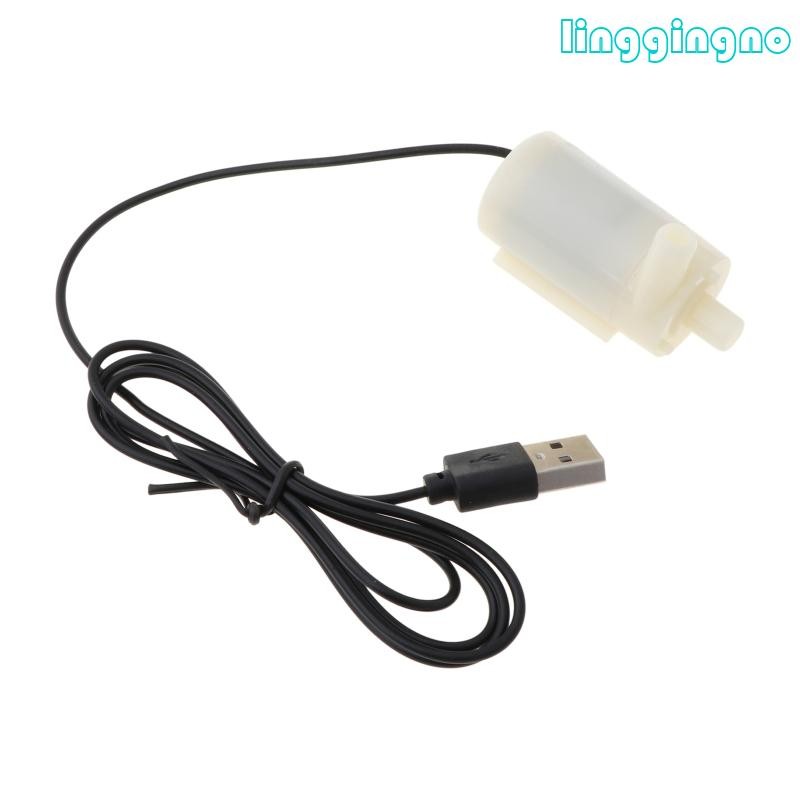 Rr USB Powered Mini Motor ปั๊มน้ําถังปลา Aquarium Mini Micro Fountain Pump