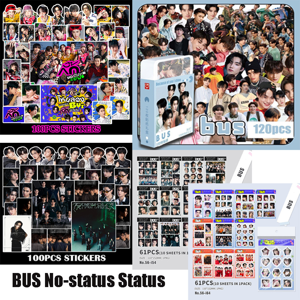 สติ๊กเกอร์ BUS เพราะคุณ I Shine No-Status Status BUS สติกเกอร์ AA HEART ตกแต่ง Idol ของสะสม