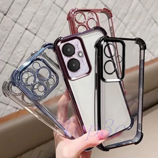 เคส Redmi 13C 5G เคสโทรศัพท์โปร่งใสป้องกันการตกสี่มุม SJDK