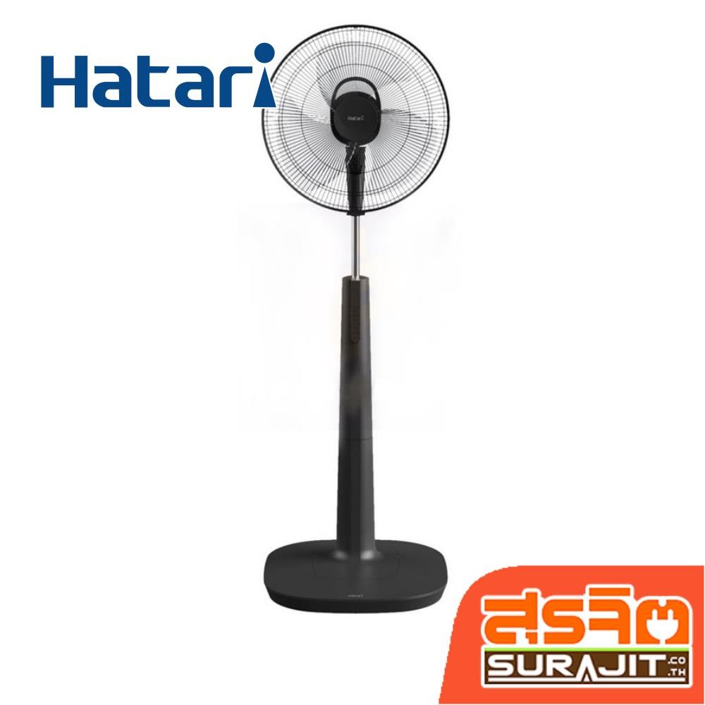HATARI พัดลมตั้งพื้น 16 นิ้ว สีดำ รุ่น P16M1 BK (23253)