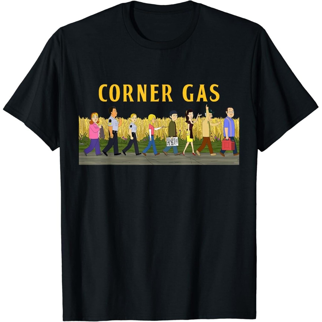 Corner Gas Dog River Road Tee เสื้อยืด Unisex