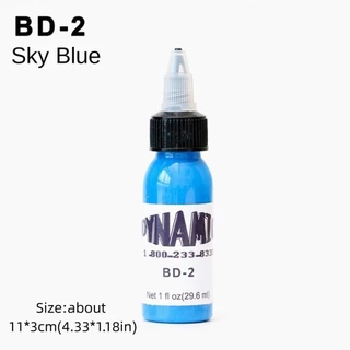 สีฝึกสัก ชิวจู,30มลร่างกายศิลปะสักหมึก,สีแดงสดใสสีเหลืองขาวฟ้าสักหมึกเม็ดอุปกรณ์