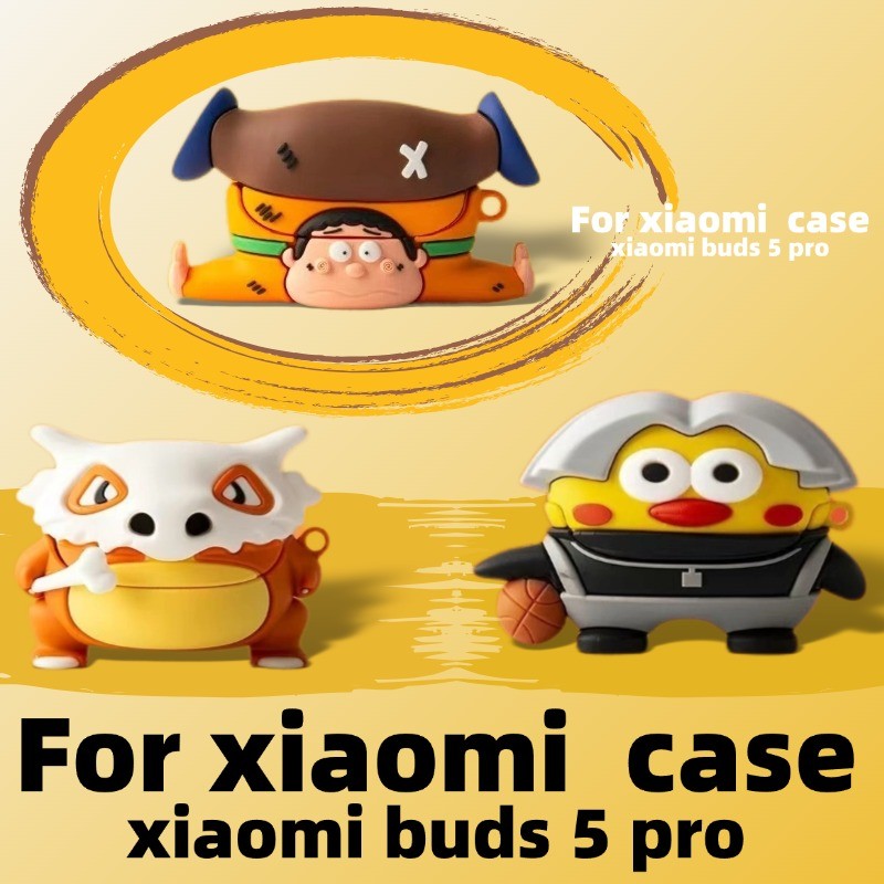 สําหรับ xiaomi Buds 5 pro กันกระแทกหูฟังฝาครอบ xiaomi Buds 5 pro ฝาครอบซิลิโคนกันกระแทก
