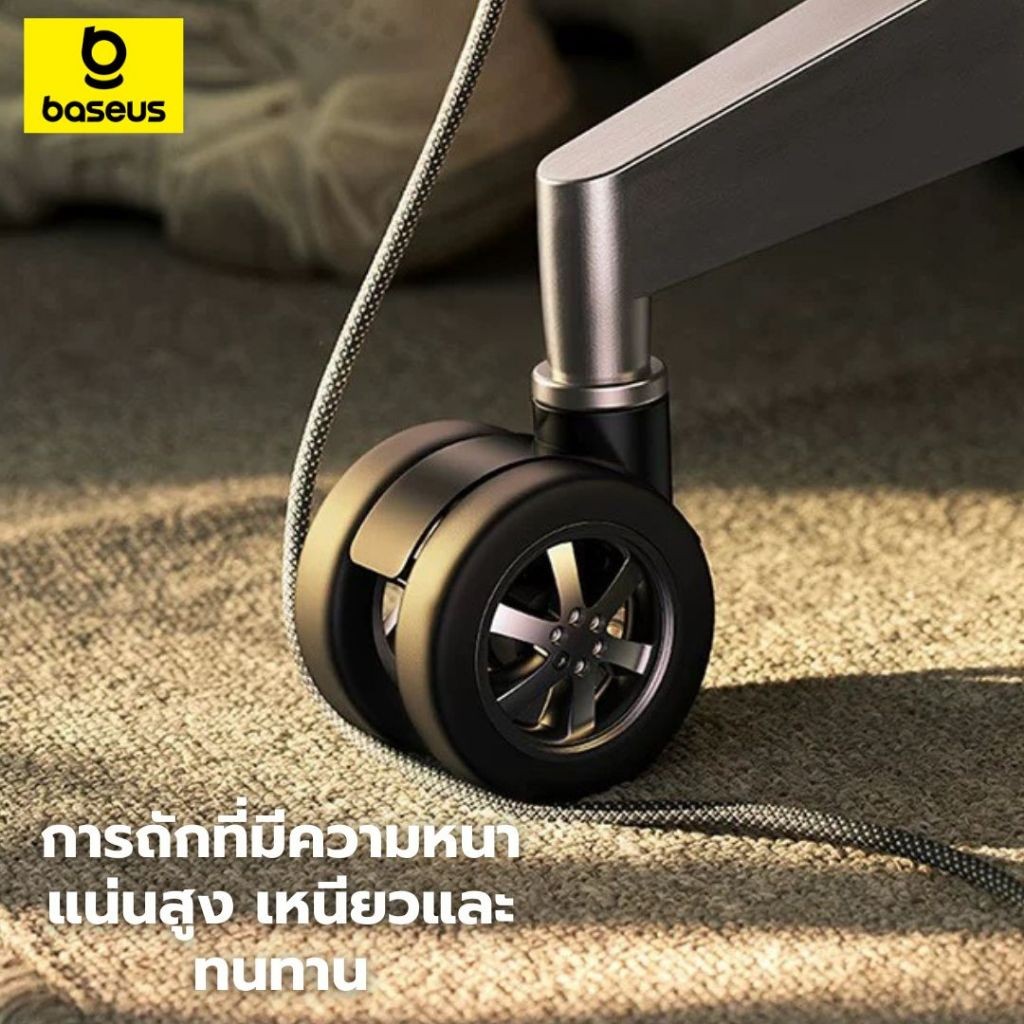 Baseus สายชาร์จไว 100W USB to Type C สายชาร์จ type c Cable Fast Charging Wire สาย type c ไม่รองรับ iosทุกชนิด - รูปที่ 4