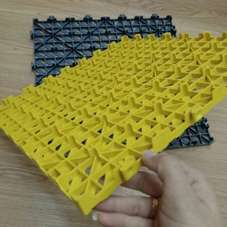 แผ่นปูพื้นพลาสติก PVC แผ่นรองกันลื่น ในห้องน้ำ ห้องครัว ระเบียง แผ่นปูพื้น DIY หนา 2cm