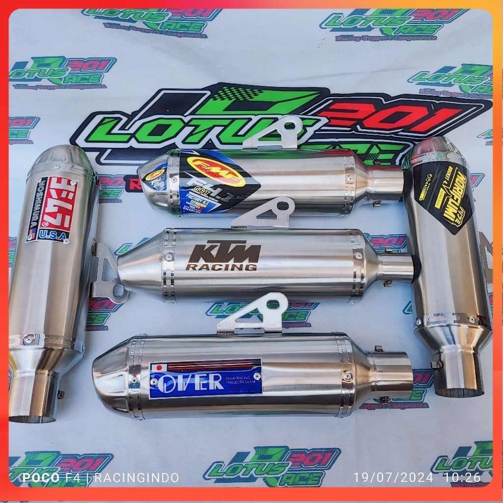 กระป๋อง 38 มม./ 51 มม. norifumi fmf ktm over universal สําหรับรถจักรยานยนต์ทั้งหมด