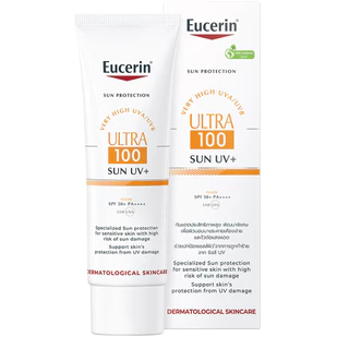 Eucerin ยูเซอริน ซัน อัลตร้า 100 ยูวี+ 80 มล. กันแดดสำหรับผิวหน้า