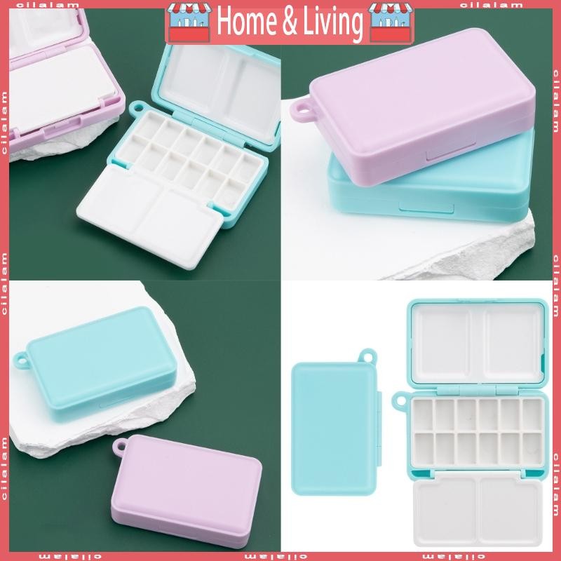Ci Mini Paint Palette กล่องเก็บสีขนาดเล็กสําหรับ Art Travel ถาดสีน้ํา