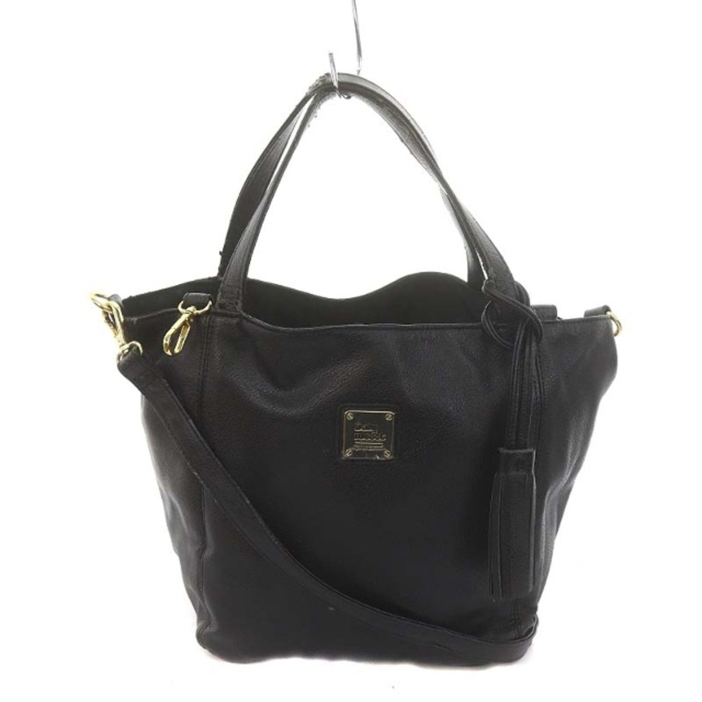 Russet Shoulder Bag black Direct from Japan Secondhand
