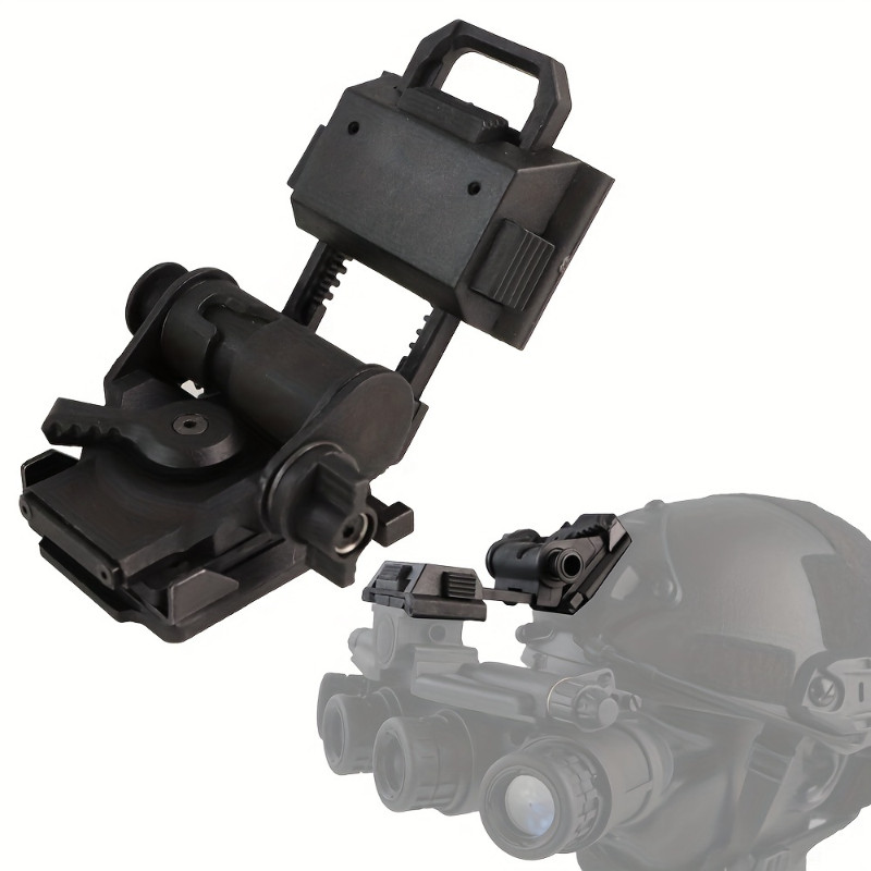 Luc L4G24 Night Vision Goggle Mount - Quick Release ปรับมุมและระยะทางได้ พลาสติก ABS ทนทาน หมวกกันน็