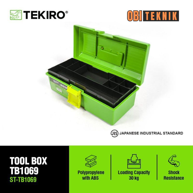 TEKIRO TOOL BOX TB 901 (0201) – กล่องเครื่องมืออเนกประสงค์สําหรับเครื่องมือวิศวกรรม Storing - Obi วิ