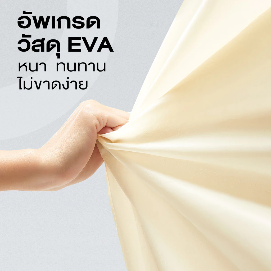 Agate เสื้อกันฝน PEVA ผู้ใหญ่ หนา พับเก็บง่าย thumbnail 5