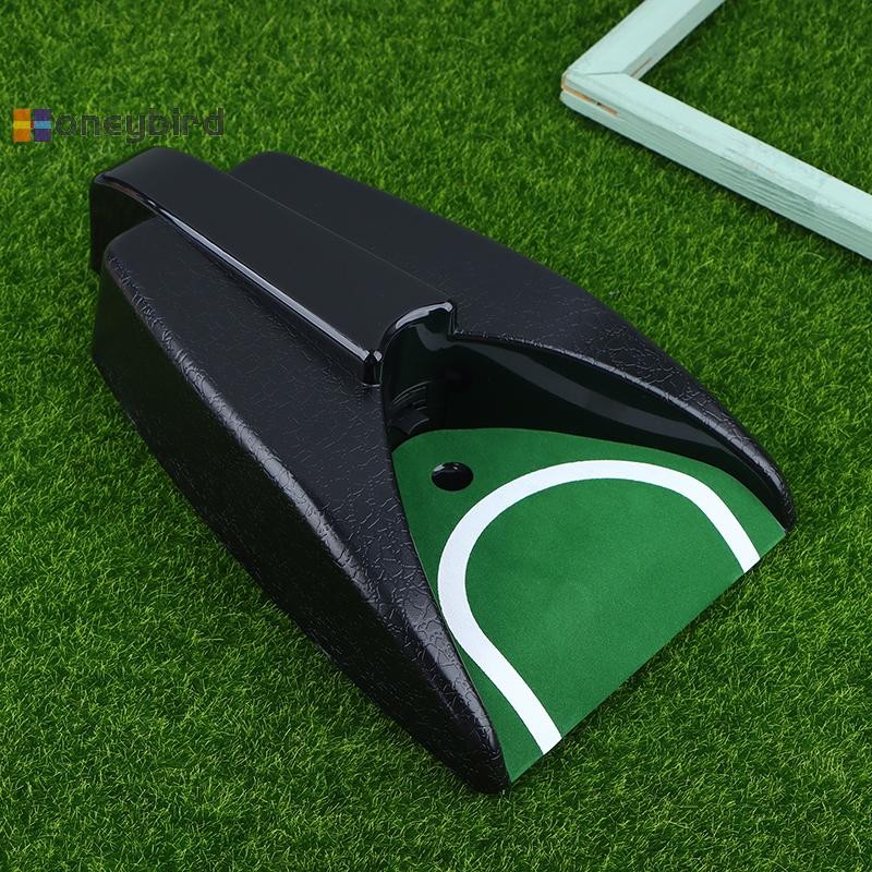 Honeybird Golf Automatic Putting Cup Golf Ball Return Machine Portable Golf Training Indoor Office Outdoor Garden Golf Accessories Nice