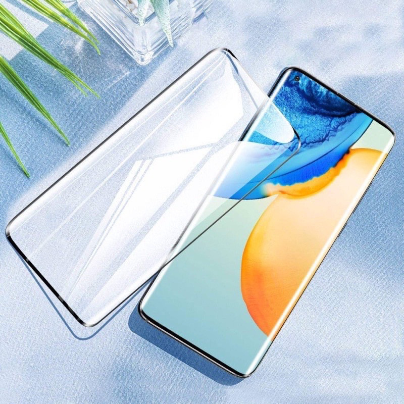 ฟิล์มกระจกกันรอย Samsung ลงโค้ง ฟิล์มเต็มจอลงโค้ง ฟิล์มกระจกนิรภัย แบบกาวเต็ม VIVO V27 V27 pro V25 p
