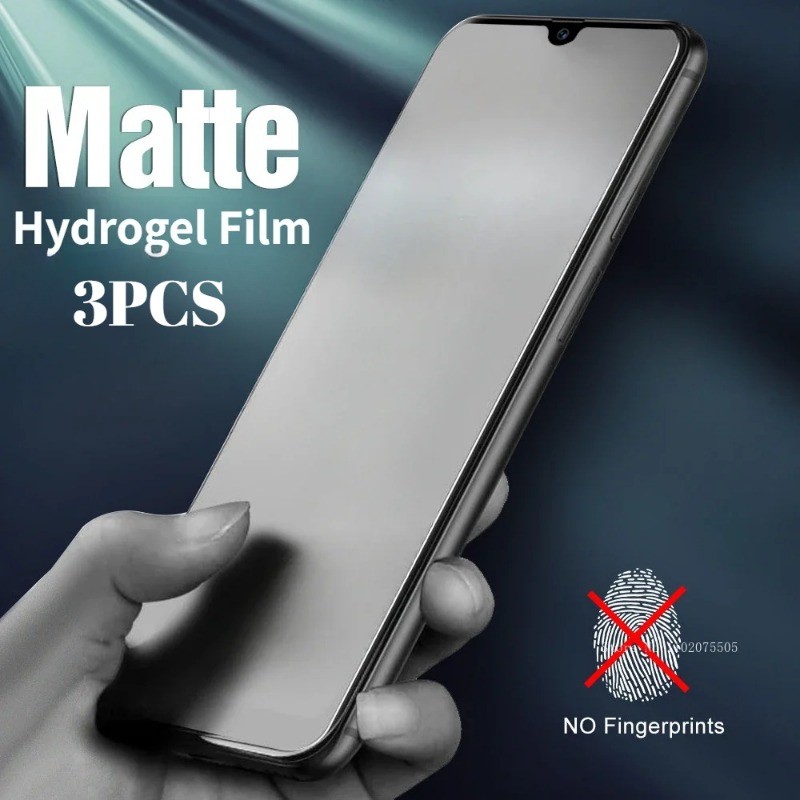 3PCS 4D Full Coverage HD Matte Screen ProtectorสําหรับTecno Spark 9T 9 8T 8P 8C 8 7T 7P 7 6 5 4 Indi