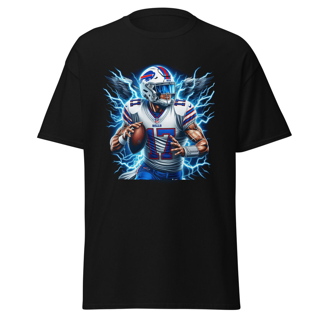 เสื้อยืด Josh Allen Hero – เสื้อยืดกราฟิก Qb ในตํานาน