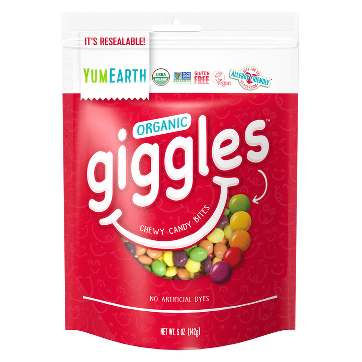 YumEarth Organic Giggles 71g | ออร์แกนิก กิกเกิลส์