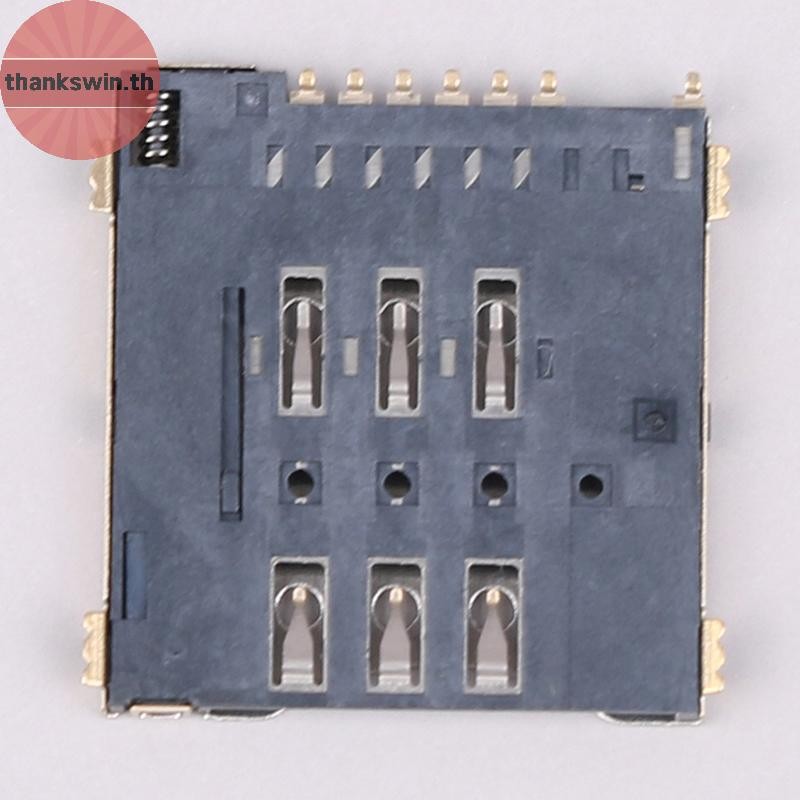 Thankswin MUP-C792 Original SIM Card Connector Patch Self-piercing 6 +1 P ซิมการ์ดสล็อตซ็อกเก็ต th