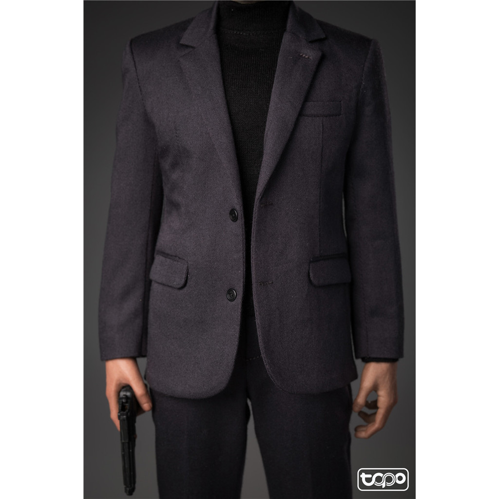 [พรีเมี่ยม] พร้อมสต็อก TOPO TP008 1/6 God of Killing Fast Chase Keanulivis เสื้อกันหนาวคอเต่าชุดการ์