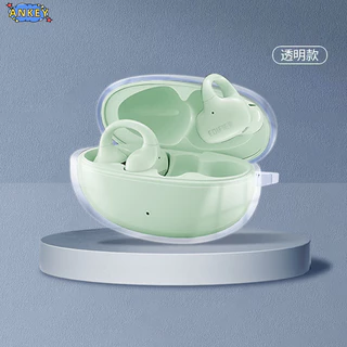 for Edifier LolliClip Case Protective Transparent Clear TPU Covers Bluetooth Earphone Shell