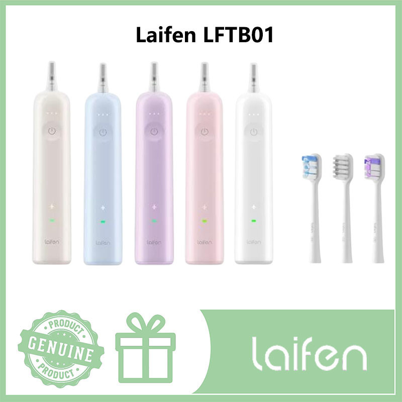 Laifen Wave Electric Toothbrush with Gum Care, Innovative 60° Oscillation Vibration, IPX7 Waterproof