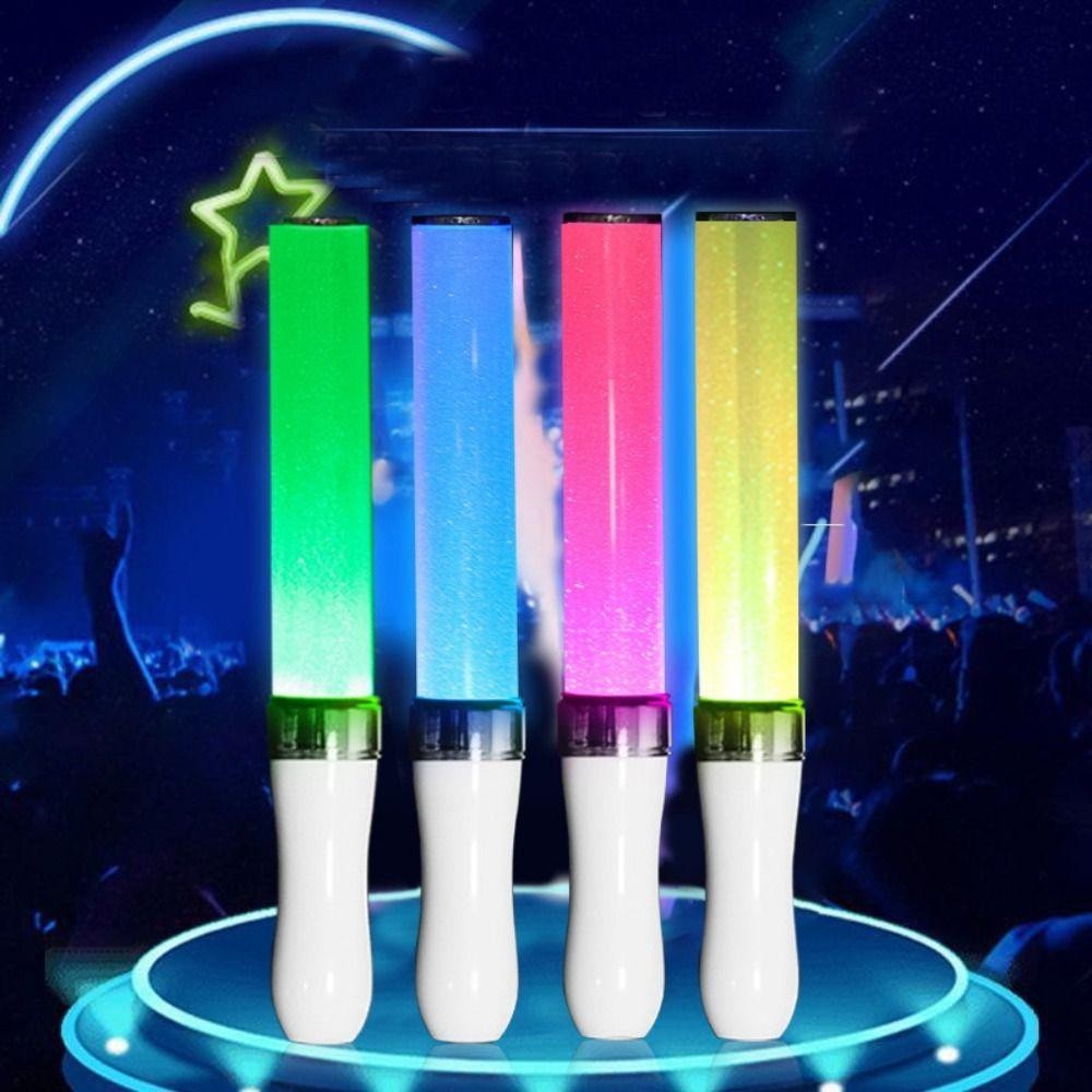 Parischamps แท่งไฟ LED, แท่งเรืองแสงสร้างสรรค์สลับได้ 15 สี, อุปกรณ์ปาร์ตี้แบบพกพาที่มีสีสันบรรยากาศโคมไฟวันเกิดคริสต์มาส - รูปที่ 5