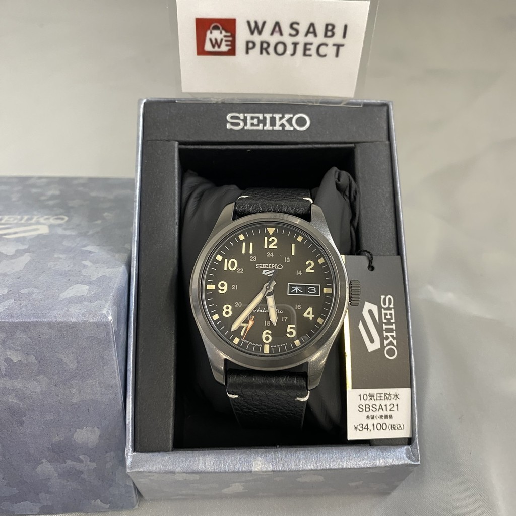 [Authentic★Direct from Japan] SEIKO SBSA121 Unused 5 SPORTS Automatic Hardlex Dark brown SS Men Wrist watch นาฬิกาข้อมือ