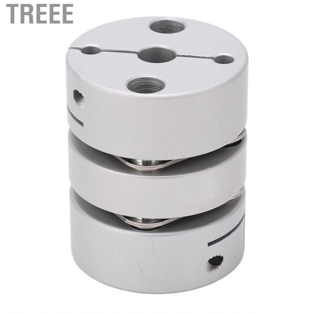 Treee Motor Shaft Double Coupling 40mm Hub Disc Diaphragm Coupler