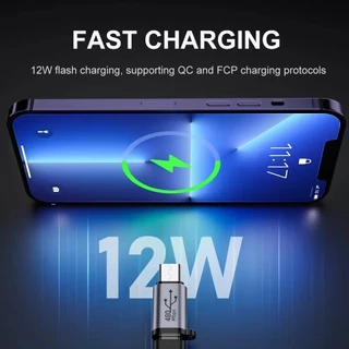 Micro USB Mini USB Type-C iOS อะแดปเตอร์ชายหญิง Converter ข้อมูล Sync ชาร์จสําหรับ Xiaomi Samsung โทรศัพท์มือถืออะแดปเตอร์ USB C ปลั๊ก Transfer แปลง