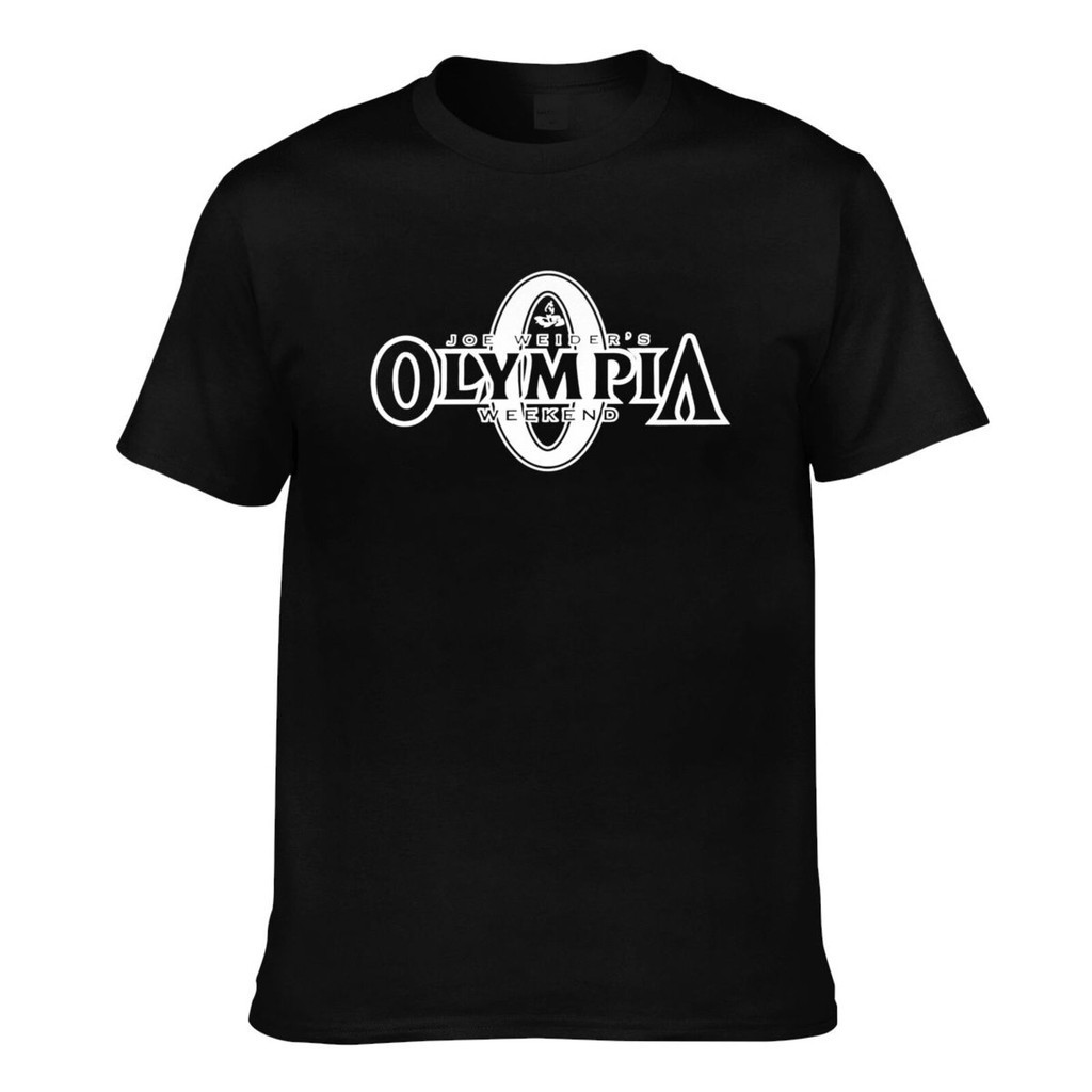 เพาะกายฟิตเนส Palestra Mr Olympia สวมใส่สบายเสื้อยืดบุรุษสร้างสรรค์