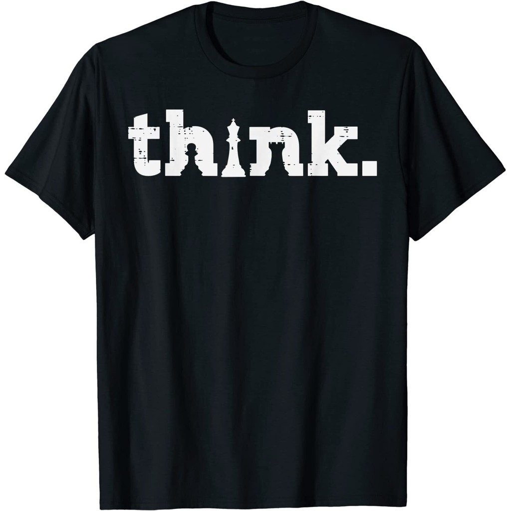 Think Chess Cool Player Master Design Great T-Shirt Men