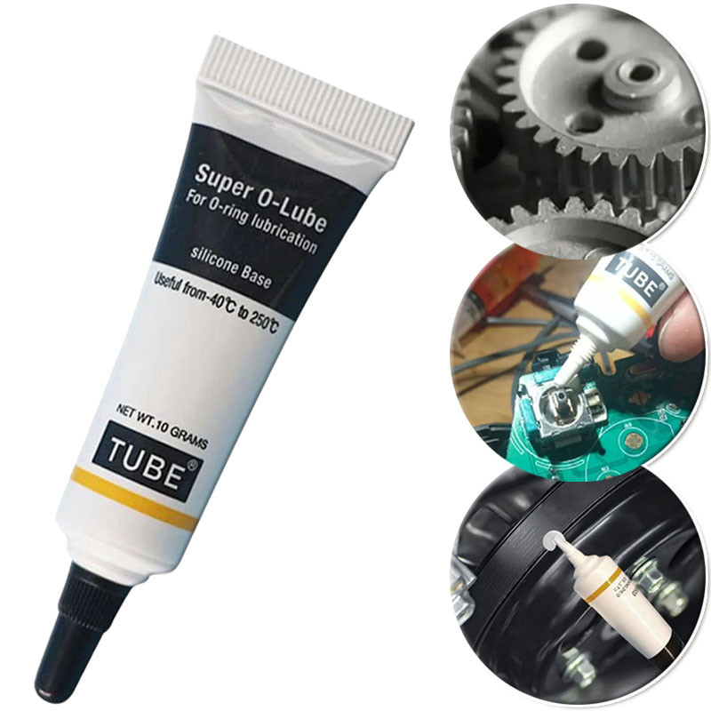 น้ํามันหล่อลื่นจาระบีซิลิโคน เกรดอาหาร กันน้ํา 10 กรัม ปรับปรุงบ้าน เครื่องชงกาแฟ น้ํามันหล่อลื่นโอริง
