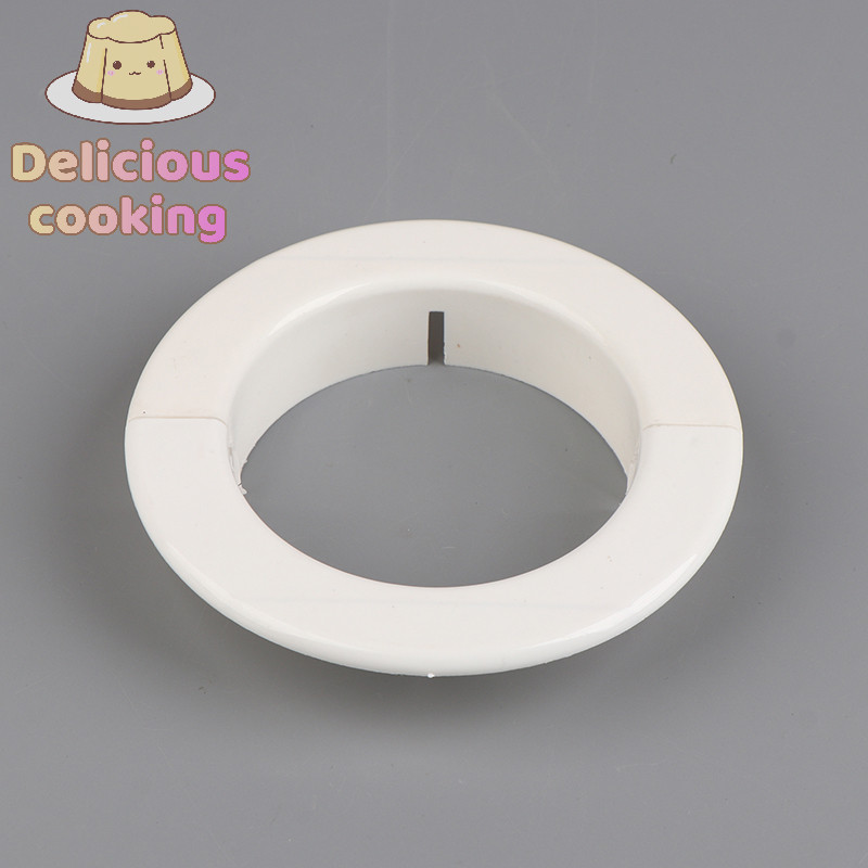 [ทําอาหารแสนอร่อย] ฝาครอบรูเครื่องปรับอากาศ ABS Round Wall Reserved Hole ตกแต่งใหม่ [ใหม่] - รูปที่ 4