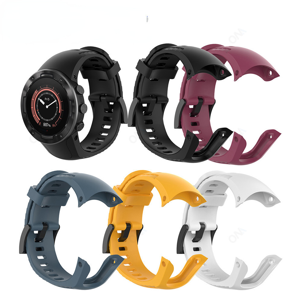 สายนาฬิกาข้อมือซิลิโคน แบบเปลี่ยน สําหรับ Suunto 5 Smart Watch Suunto 5 Correa