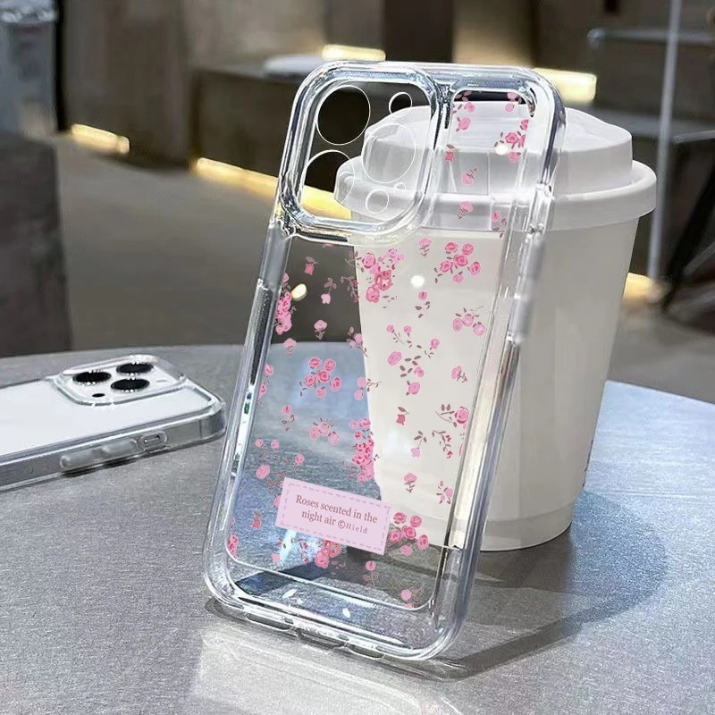 เคสโทรศัพท์มือถือนิ่ม แบบใส ลายดอกไม้น่ารัก สําหรับ Xiaomi Redmi Note 11 12 13 Pro Plus 5G Turbo 12S 11 11S 10 10S 9S Pro Redmi 12 13C 10C 12C ราคา ถูกที่สุด ดีลบีเคเค