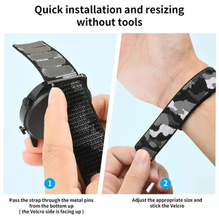สายนาฬิกาข้อมือไนล่อน 26 22 มม. สําหรับ Garmin Fenix 7 7X 6X 6Pro 5X Plus 945 955 EPIX Enduro 2 Tactix 7 Pro