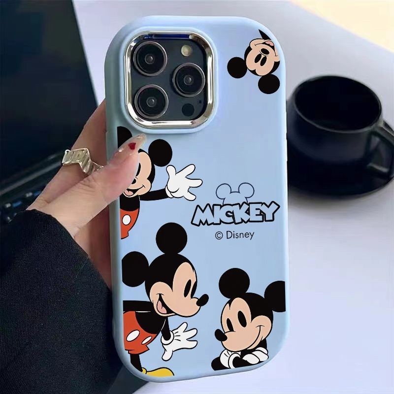 Mickey Mouse เคสโทรศัพท์ซิลิโคนอ่อนนุ่มสําหรับ Apple iPhone 15/16promax 14pro 13/12promax Xsmax 6/6plus