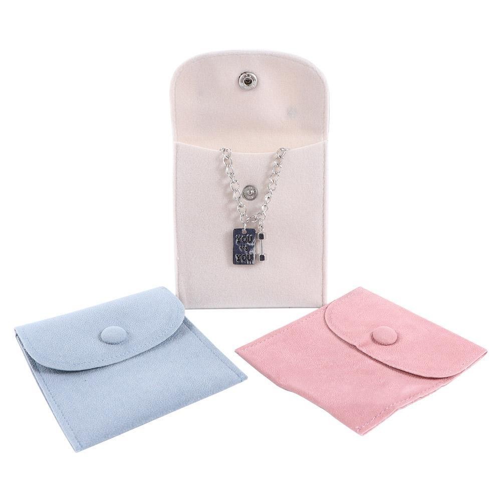 ใหม่ กระเป๋ากํามะหยี่ สําหรับใส่เครื่องประดับ สร้อยคอ ต่างหู แหวน - รูปที่ 7