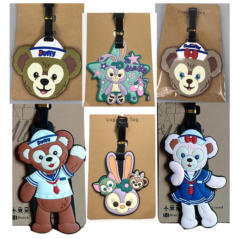 ป้ายแท็กชื่อ ID ID หนัง PU แบบพกพา สําหรับติดกระเป๋าเดินทาง หนังสือเดินทาง จํานวน 1 ชิ้น