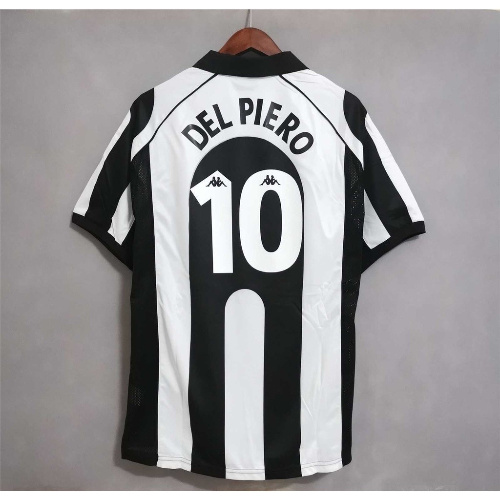 97 98 Juventus Home Retro Soccer Jersey เสื้อยืดเสื้อฟุตบอล